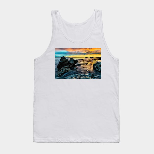 Sunrise Chemical Beach Tank Top by Reg-K-Atkinson